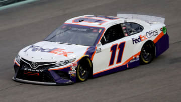 Denny Hamlin, Joe Gibbs Racing, NASCAR (Photo by Chris Graythen/Getty Images)
