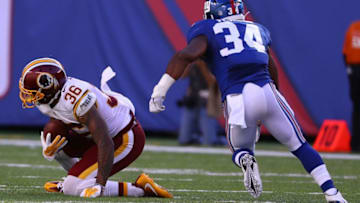 EAST RUTHERFORD, NJ - SEPTEMBER 25: Su'a Cravens