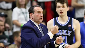 Duke basketball head coach Mike Krzyzewski (Mike Carter-USA TODAY Sports)