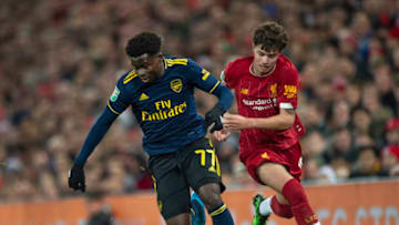 Liverpool, Neco Williams, Bukayo Saka (Photo by Visionhaus)