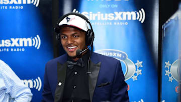 PHILADELPHIA, PA - APRIL 27: Deshaun Watson of Clemson visits the SiriusXM NFL Radio talkshow after being picked