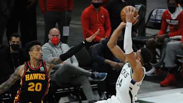 Atlanta Hawks. Mandatory Credit: Michael McLoone-USA TODAY Sports