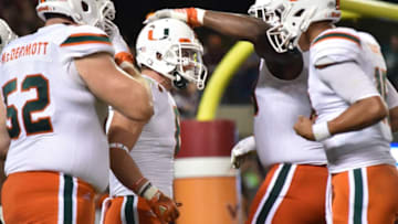 BLACKSBURG, VA - OCTOBER 20: Wide receiver Braxton Berrios
