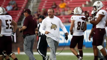 Jake Spavital, Texas State football (Photo by Ronald Martinez/Getty Images)