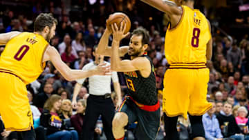CLEVELAND, OH - APRIL 7: Kevin Love
