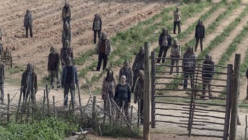Samantha Morton as Alpha - The Walking Dead _ Season 9, Episode 11 - Photo Credit: Gene Page/AMC