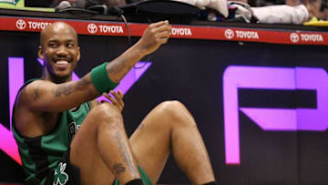 EAST RUTHERFORD, NJ - MARCH 04: Stephon Marbury (Photo by Al Bello/Getty Images)