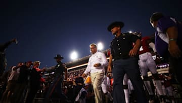 BATON ROUGE, LOUISIANA - NOVEMBER 03: Head coach Nick Saban of the Alabama Crimson Tide takes the field prior to their game against the LSU Tigers at Tiger Stadium on November 03, 2018 in Baton Rouge, Louisiana. (Photo by Gregory Shamus/Getty Images)