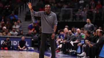 Head coach Dwane Casey of the Detroit Pistons (Photo by Gregory Shamus/Getty Images)