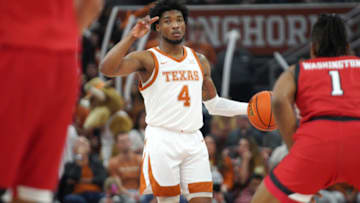 Tyrese Hunter, Texas basketball Mandatory Credit: Dustin Safranek-USA TODAY Sports