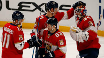 SUNRISE, FL - MARCH 2: Goaltender James Reimer