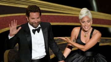HOLLYWOOD, CALIFORNIA - FEBRUARY 24: (EDITORS NOTE: Retransmission with alternate crop.) (L-R) Bradley Cooper and Lady Gaga perform onstage during the 91st Annual Academy Awards at Dolby Theatre on February 24, 2019 in Hollywood, California. (Photo by Kevin Winter/Getty Images)