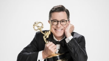 Stephen Colbert will host the 69TH PRIMETIME EMMYÃÂ® AWARDS, broadcasting LIVE from the Microsoft Theater in Los Angeles Sunday, Sept. 17 (8:00-11:00 PM, live ET/5:00-8:00 PM live PT) on the CBS Television Network. Photo: John Filo/CBS ÃÂ©2017 CBS Broadcasting, Inc. All Rights Reserved.
