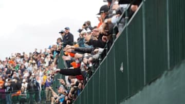 Jan 31, 2015; Scottsdale, AZ, USA; A general view of fans on the par 3 16th hole during the third round of the Waste Management Phoenix Open at TPC Scottsdale. Mandatory Credit: Allan Henry-USA TODAY Sports