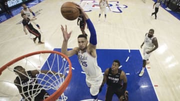 PHILADELPHIA, PA - APRIL 14: Ben Simmons