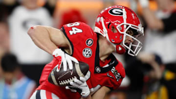 Georgia wide receiver Ladd McConkey (84) Syndication: Online Athens News Joshua L Jones