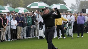 Gary Player, The Masters, Augusta National,Mandatory Credit: Michael Madrid-USA TODAY Sports