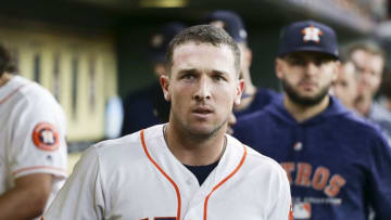 HOUSTON, TX - JULY 10: Alex Bregman #2 of the Houston Astros (Photo by Bob Levey/Getty Images)