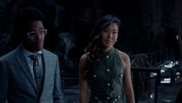 Batwoman -- “Prior Criminal History” -- Image Number: BWN202fg_0065r -- Pictured (L-R): Camrus Johnson as Luke Fox and Nicole Kang as Mary Hamilton -- Photo: The CW -- © 2020 The CW Network, LLC. All Rights Reserved.