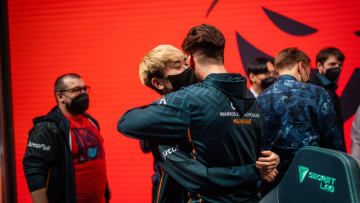 Berlin, Germany - April 2: --- during the 2022 League of Legends European Championship Series Spring Playoffs Round 1 at the LEC Studio (Photo by Michal Konkol/Riot Games)