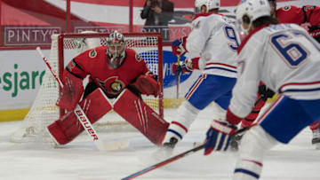 Apr 1, 2021; Ottawa, Ontario, CAN; Montreal Canadiens Michael Frolik Mandatory Credit: Marc DesRosiers-USA TODAY Sports