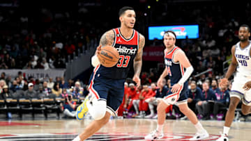 Kyle Kuzma of the Washington Wizards (Photo by G Fiume/Getty Images)