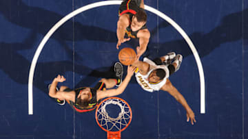 INDIANAPOLIS, IN - APRIL 12: Thaddeus Young