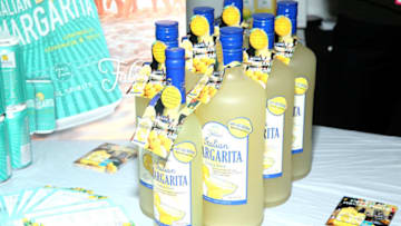 NEW YORK, NY - OCTOBER 12: Fabrizia Spirits booth at the Food Network & Cooking Channel New York City Wine & Food Festival presented by Capital One - Beverage Media presents Southern Glazer's Wine & Spirits Trade Tasting hosted by Wine Spectator PLUS Trade Panels at Pier 94 on October 12, 2018 in New York City. (Photo by Robin Marchant/Getty Images for NYCWFF)