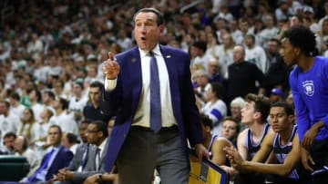 Duke basketball coach Mike Krzyzewski (Photo by Gregory Shamus/Getty Images)