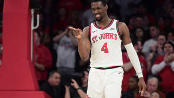 St. John's basketball guard Greg Williams Jr. (Photo by Steven Ryan/Getty Images)