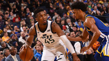 OAKLAND, CA - MARCH 25: Donovan Mitchell