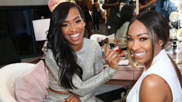 HOLLYWOOD, CA - JULY 24: Khadijah Haqq and Malika Haqq attend Fashionsta Launch at NeueHouse Hollywood on July 24, 2018 in Hollywood, California. (Photo by Robin L Marshall/Getty Images)
