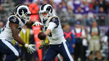 MINNEAPOLIS, MN - NOVEMBER 19: Jared Goff (Photo by Adam Bettcher/Getty Images)