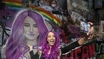 WWE star Sasha Banks (Photo by David Caird/Newspix/Getty Images)