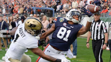 Former Auburn football star Darius Slayton's suggestion for the next Tigers head coach would disqualify Lane Kiffin and Matt Rhule Mandatory Credit: Nashville