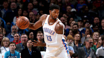OKC Thunder, Paul George (Photo by Zach Beeker/NBAE via Getty Images)