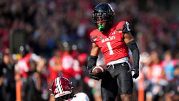 Cincinnati Bearcats wide receiver Tre Tucker during game against Indiana Hoosiers at Nippert Stadium. USA Today.
