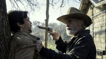 Keith Carradine as John Dorie Sr., Craig Nigh as Hill- Fear the Walking Dead _ Season 6, Episode 13 - Photo Credit: Ryan Green/AMC