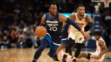 Josh Okogie of the Minnesota Timberwolves. (Photo by Hannah Foslien/Getty Images)