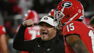Kirby Smart, Georgia Bulldogs. (Photo by Jeffrey Vest/Icon Sportswire via Getty Images)