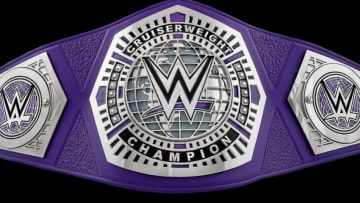 WWE Cruiserweight title belt
