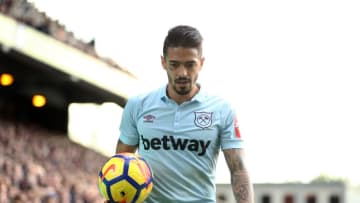 LONDON, ENGLAND - OCTOBER 28: Manuel Lanzini of West Ham United looks on during the Premier League match between Crystal Palace and West Ham United at Selhurst Park on October 28, 2017 in London, England. (Photo by Bryn Lennon/Getty Images)