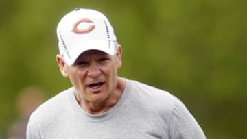May 11, 2012; Lake Forest, IL, USA; Chicago Bears defensive coordinator Rod Marinelli during rookie minicamp at Halas Hall. Mandatory Credit: Jerry Lai-USA TODAY Sports