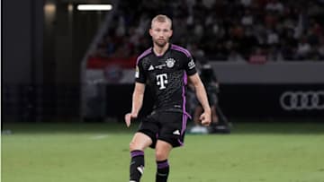 Bayern Munich midfielder Konrad Laimer enjoying competition in midfield. (Photo by Koji Watanabe/Getty Images)