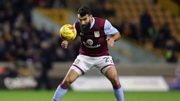 WOLVERHAMPTON, ENGLAND - JANUARY 14: Mile Jedinak of Aston Villa during the Sky Bet Championship match between Wolverhampton Wanderers and Aston Villa at Molineux on January 14, 2017 in Wolverhampton, England. (Photo by James Baylis - AMA/Getty Images)