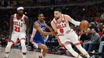 Zach LaVine, Patrick Beverley, Chicago Bulls (Photo by Quinn Harris/Getty Images)
