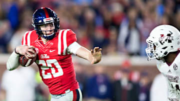 OXFORD, MS - NOVEMBER 26: Shea Patterson