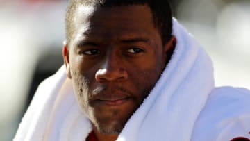 Apr 16, 2016; Athens, GA, USA; Georgia Bulldogs running back Nick Chubb (27) on the sideline during the second half of the spring game at Sanford Stadium. The Black team defeated the Red team 34-14. Mandatory Credit: Brett Davis-USA TODAY Sports