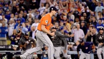 LOS ANGELES, CA - NOVEMBER 01: Charlie Morton