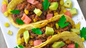 Quinoa Tacos, photo provided by Ancient Harvest